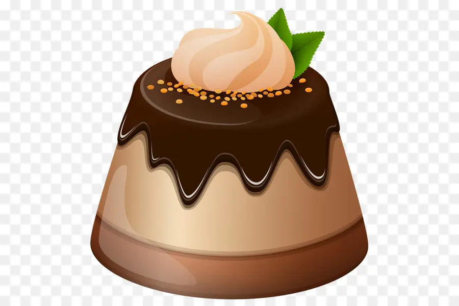 Pudim De Chocolate，Sobremesa PNG