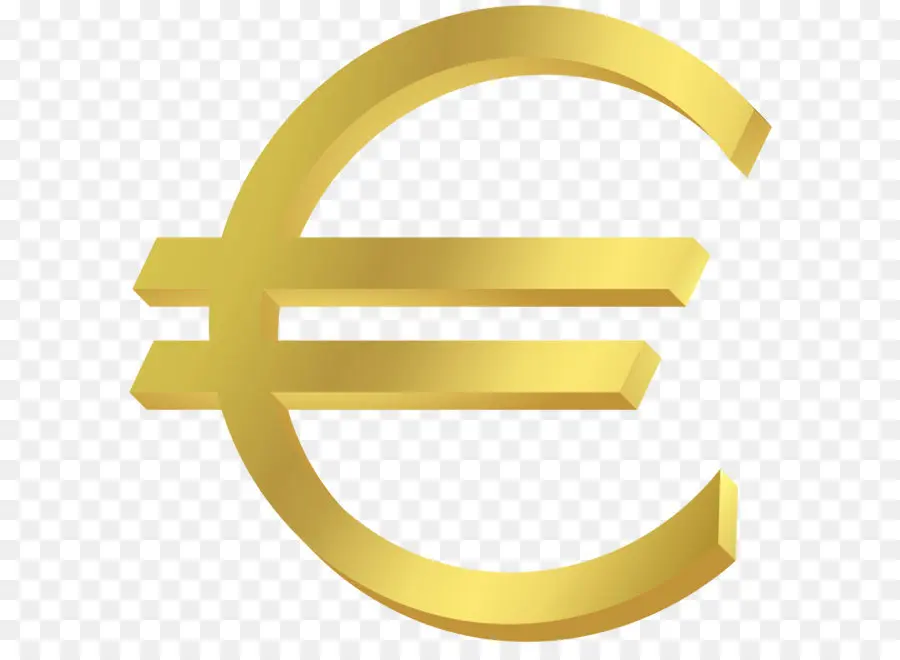 Símbolo Do Euro，Moeda PNG