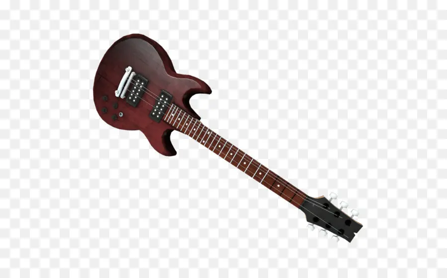 Guitarra Rosa，Música PNG