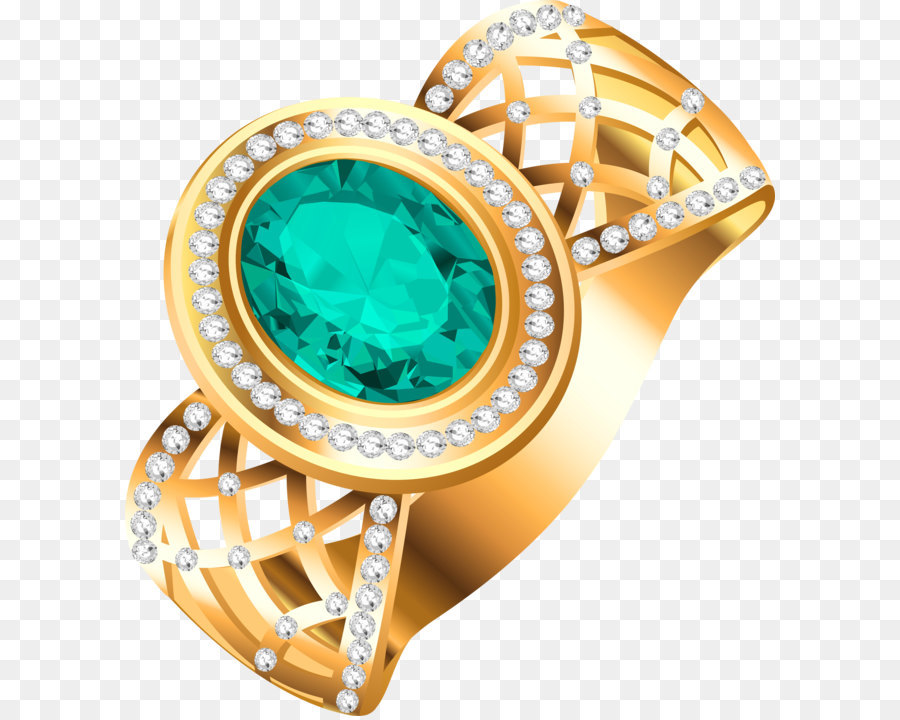 Anel De Ouro Com Diamante，Pedra Preciosa PNG