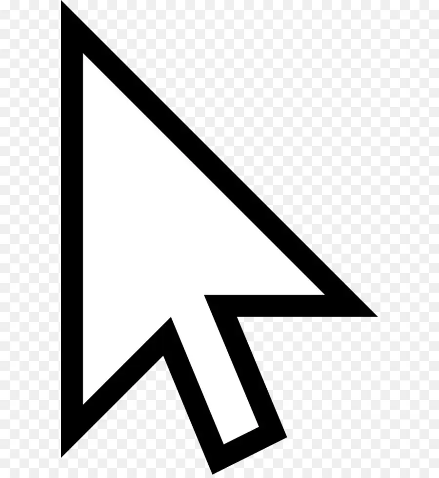 Cursor Branco，Ponteiro PNG