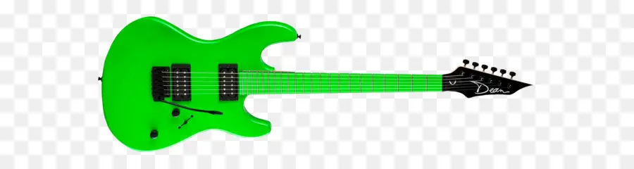 Guitarra Elétrica Verde，Cordas PNG