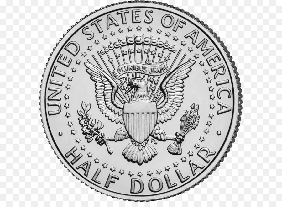 Estados Unidos，Meia Dólar PNG