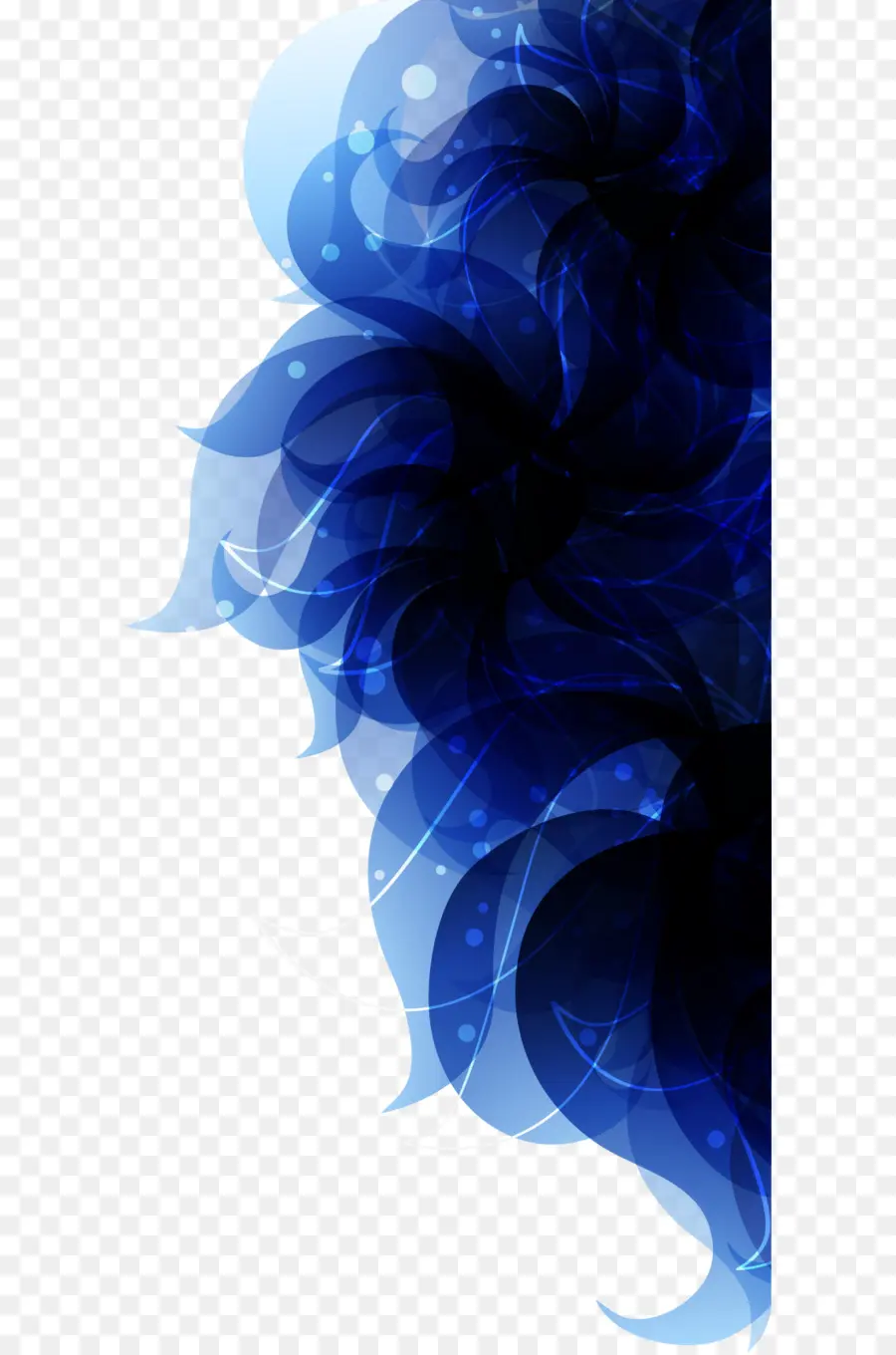 Azul，Floração Chá PNG