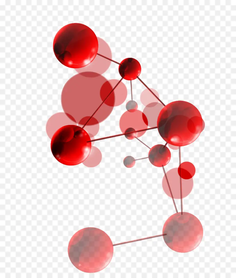 Molécula，Euclidiana Do Vetor PNG