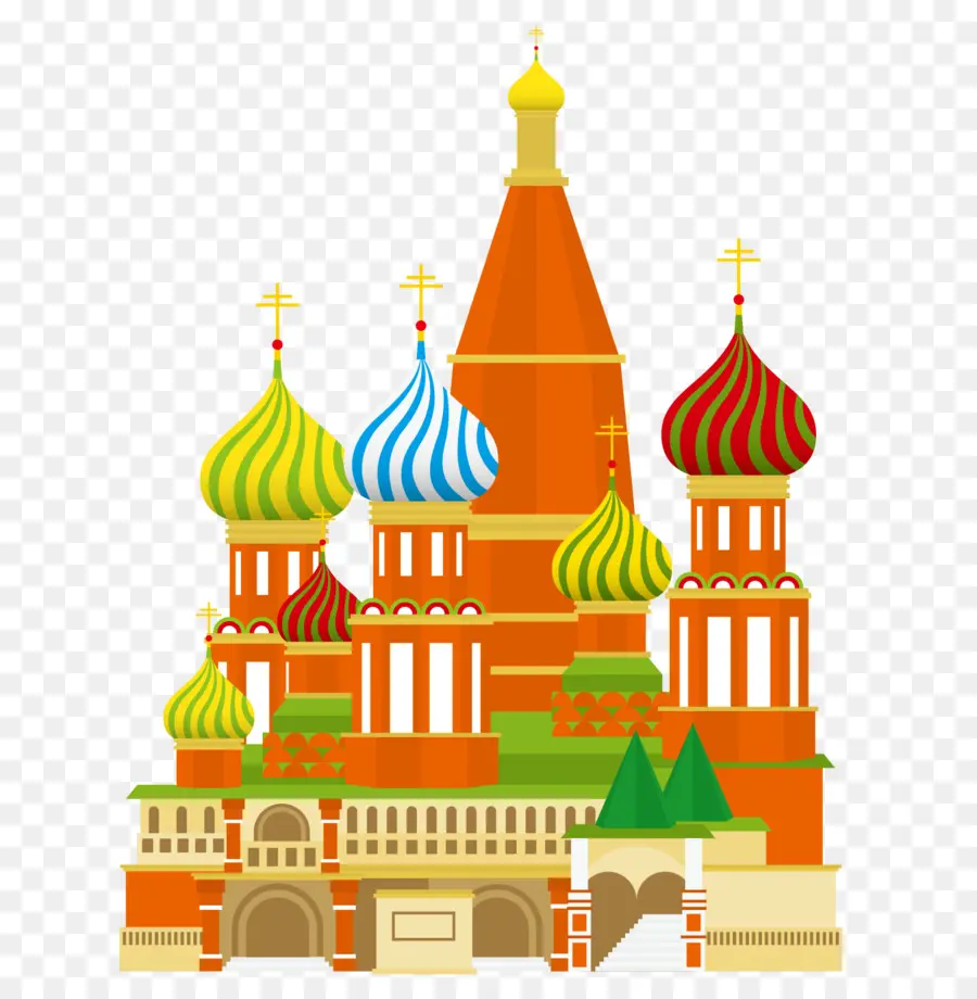 Kremlin De Moscow，Praça Vermelha PNG