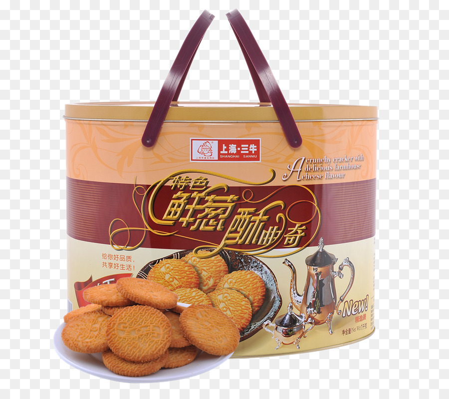 Xangai Sanniu De Alimentos Companhia Limitada，Biscoito PNG