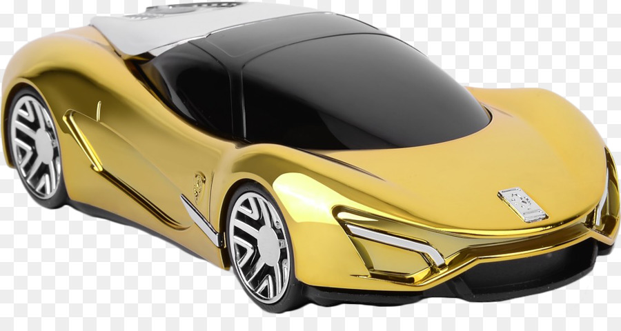 Carro De Brinquedo，Ouro PNG