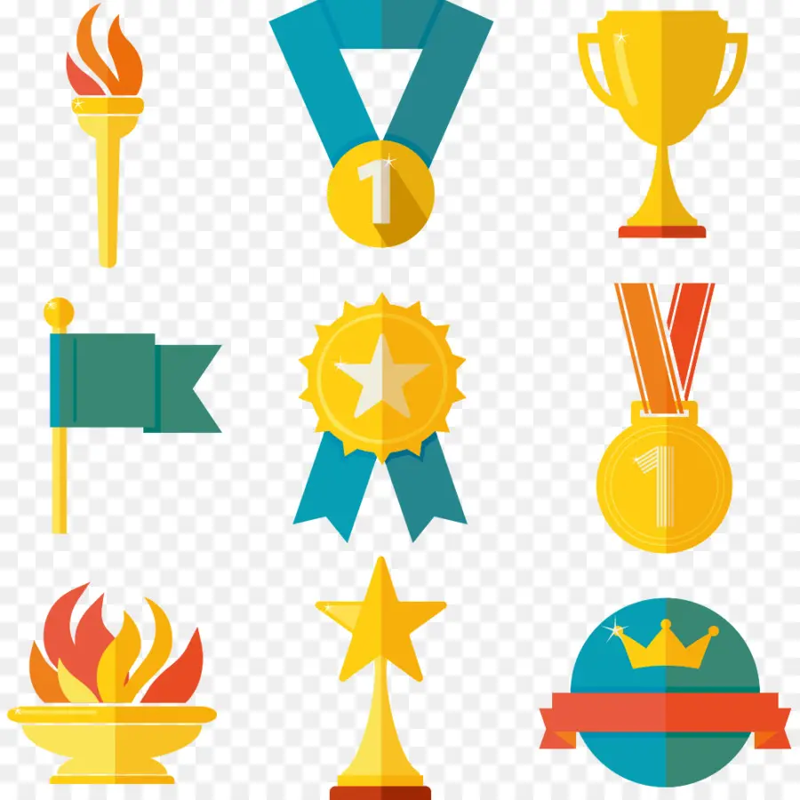 Ícones De Prêmios，Medalha PNG