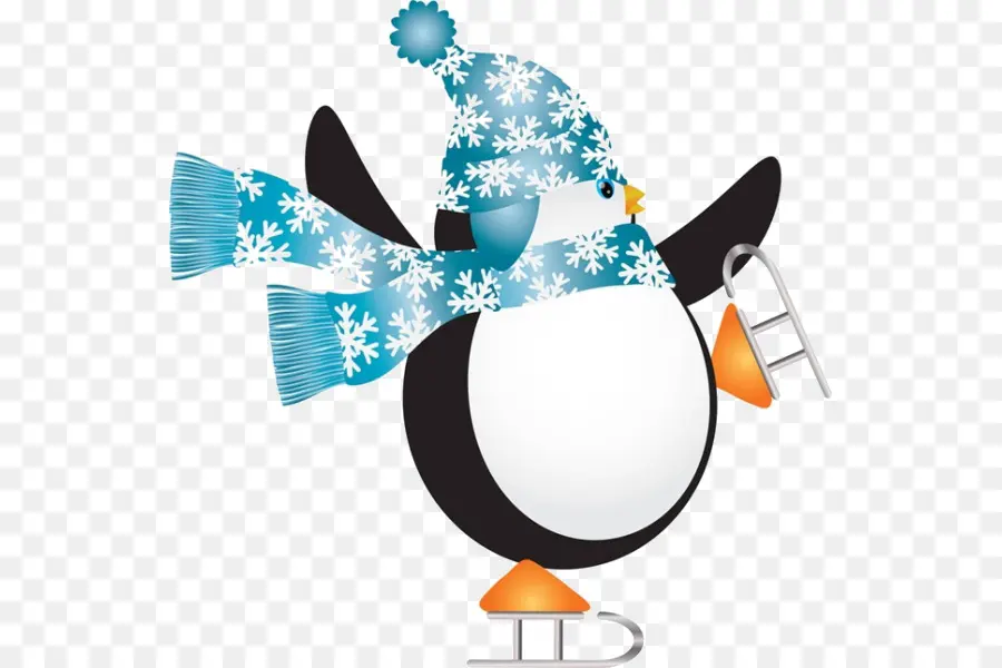 Penguin，Patinação No Gelo PNG