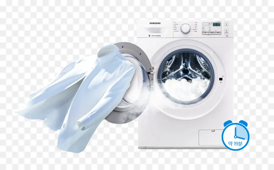Máquina De Lavar Roupa，A Samsung Electronics PNG