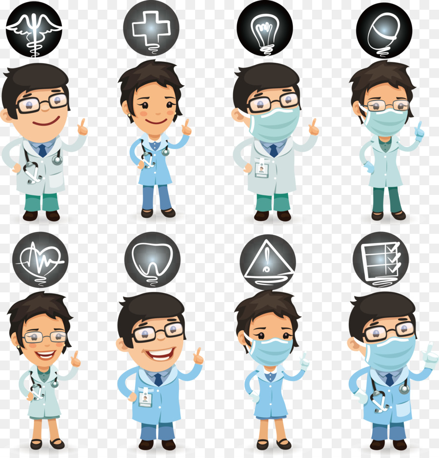 Desenhos Animados De Cuidados Médicos Do Dia Das Enfermeiras PNG