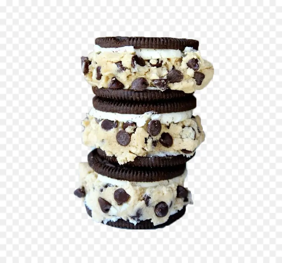 Sanduíche De Biscoito Oreo，Pedaços De Chocolate PNG