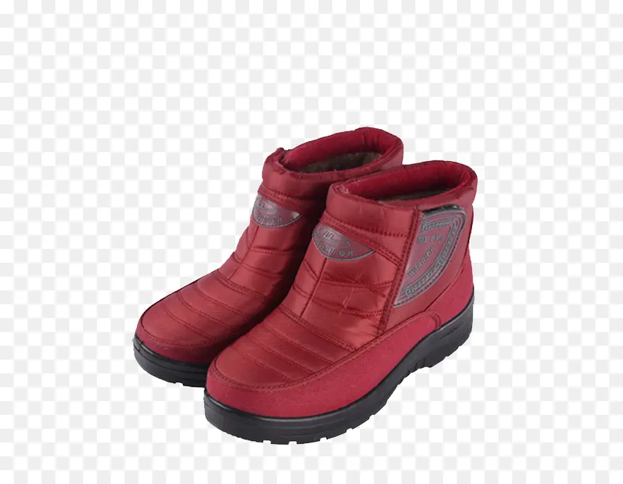 Botas Vermelhas De Inverno，Calçados PNG