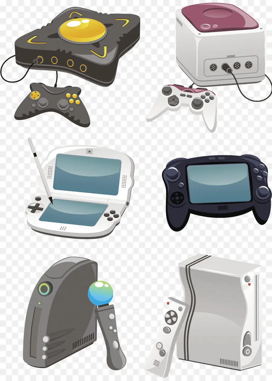 Consolas De Jogos，Controladores PNG