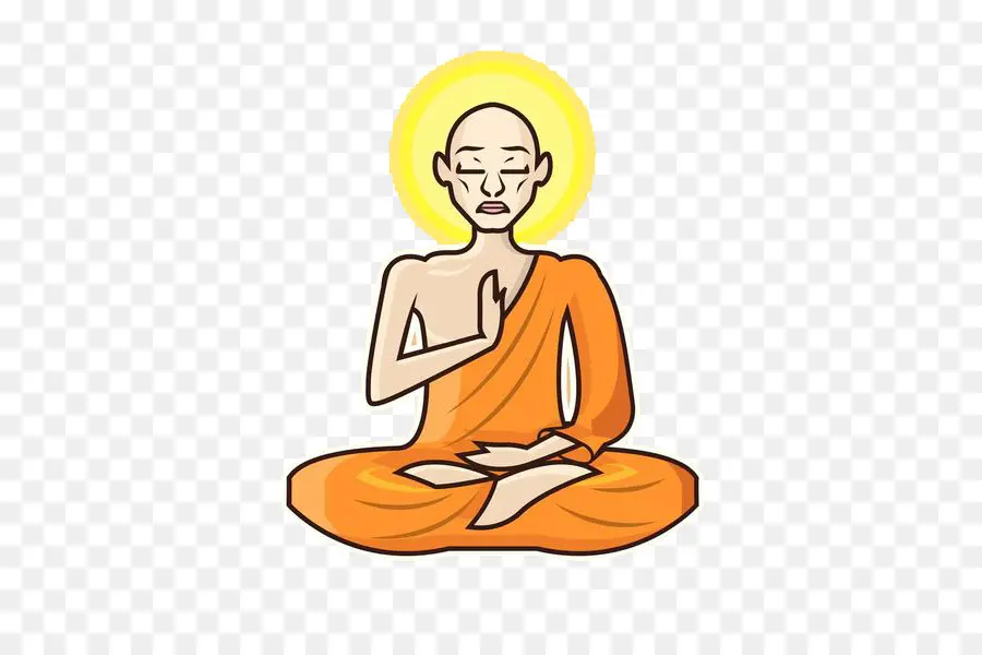 Meditação，Monge PNG