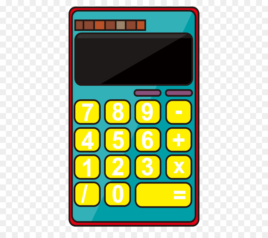 Calculadora Colorida，Matemática PNG