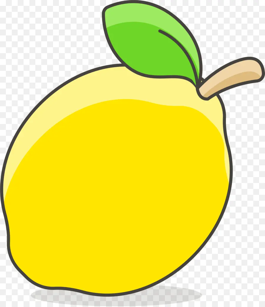 Ilustra O De Lim O Amarelo，Fruta PNG