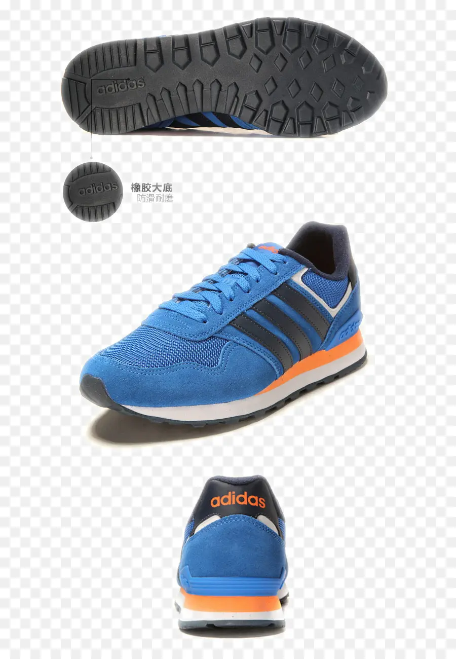 Tênis Azul，Adidas PNG