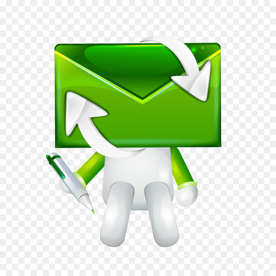 Envelope，Envelope Verde PNG