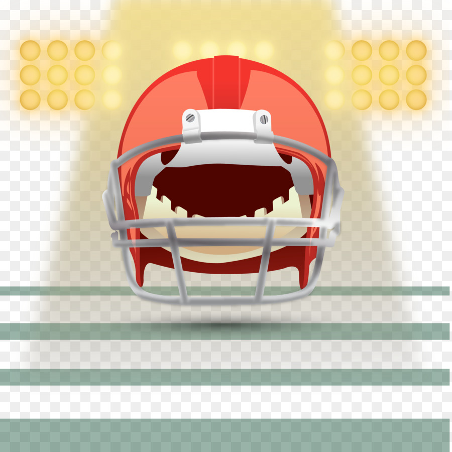 Capacete De Futebol，Vermelho PNG