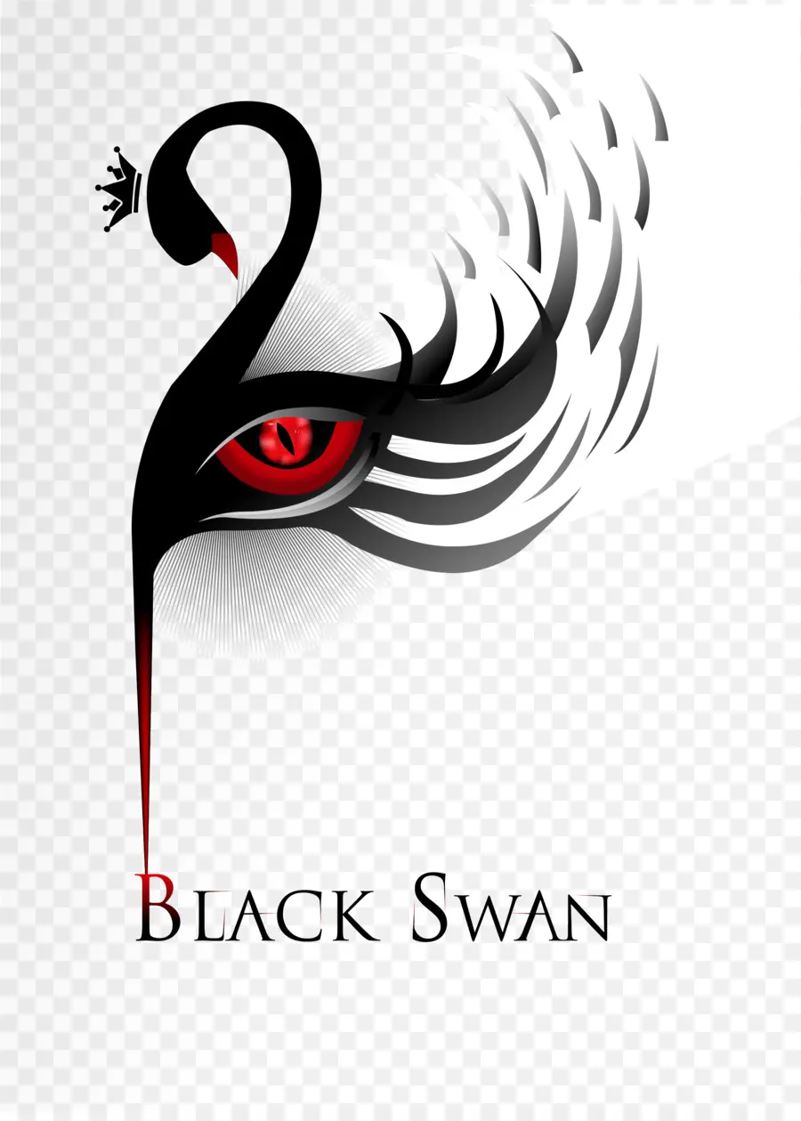 Cisne Negro，Olho Vermelho PNG