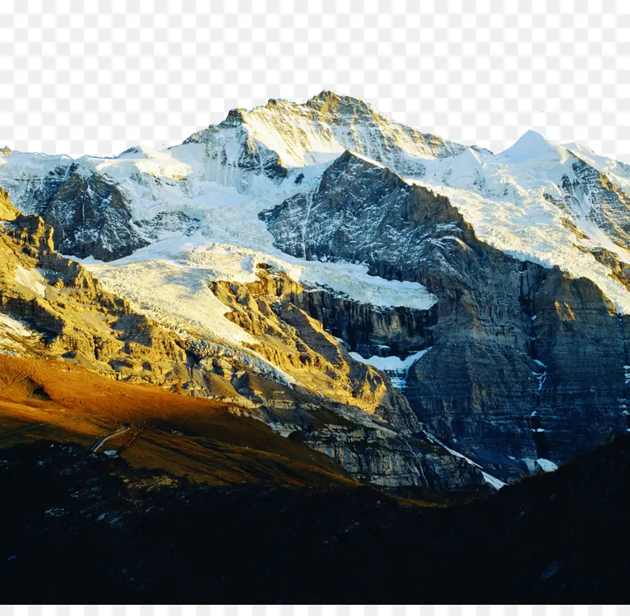 Jungfrau，Montagem Do Cenário PNG