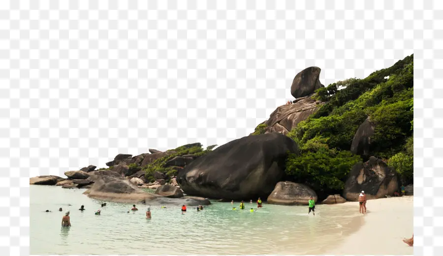 Praia，Rochas PNG