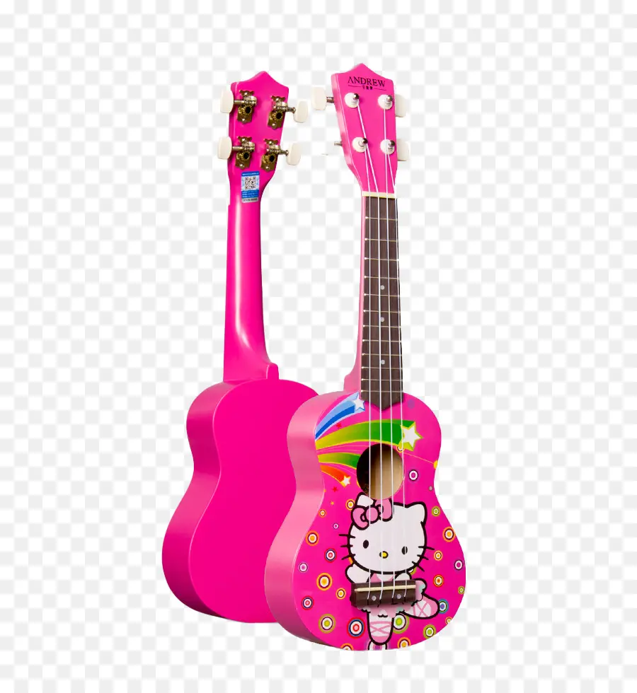 Olá Kitty Guitarra，Olá Gatinha PNG