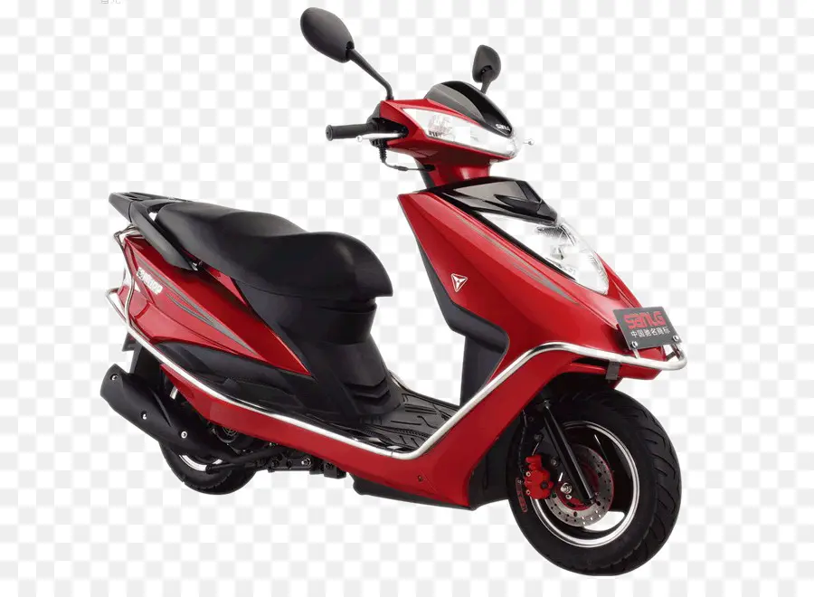 Patinete Vermelho，Moto PNG