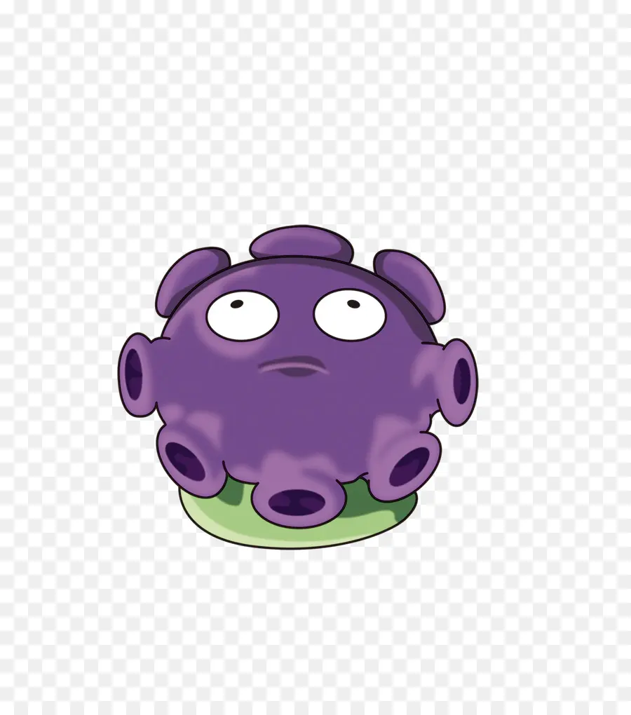 Personagem De Desenho Animado Roxo，Roxo PNG