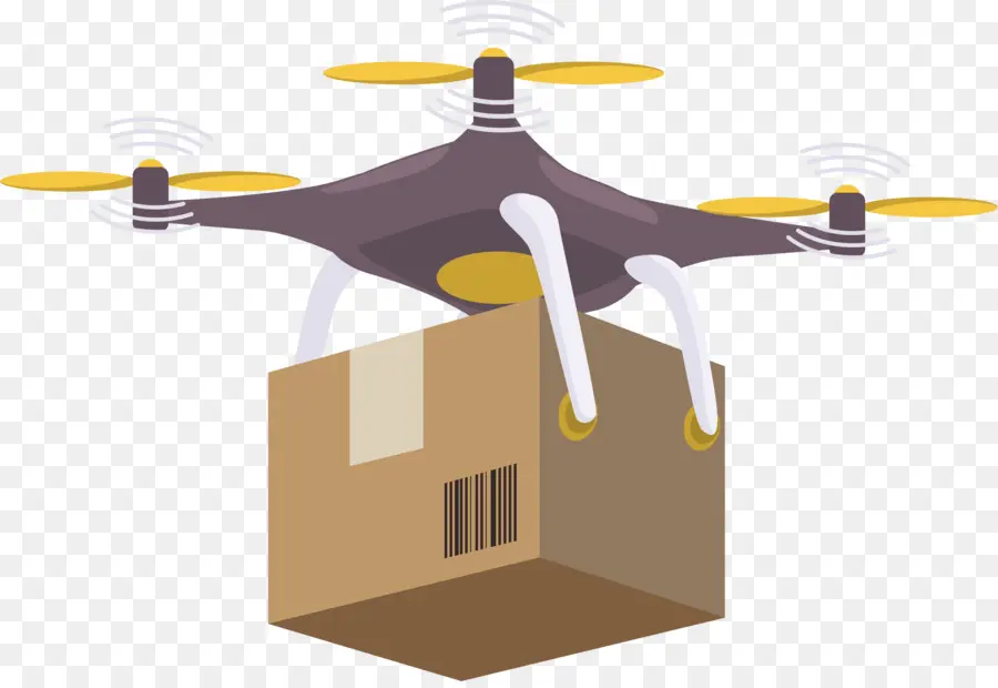 Drone De Entrega，Pacote PNG