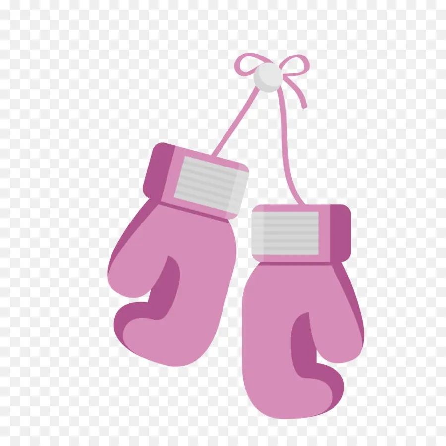 Luvas De Boxe Rosa，Esportes PNG