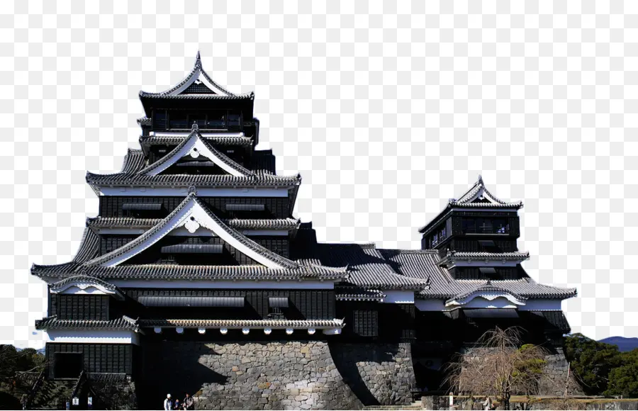 Castelo De Kumamoto，Sakuranobaba Johsaien PNG