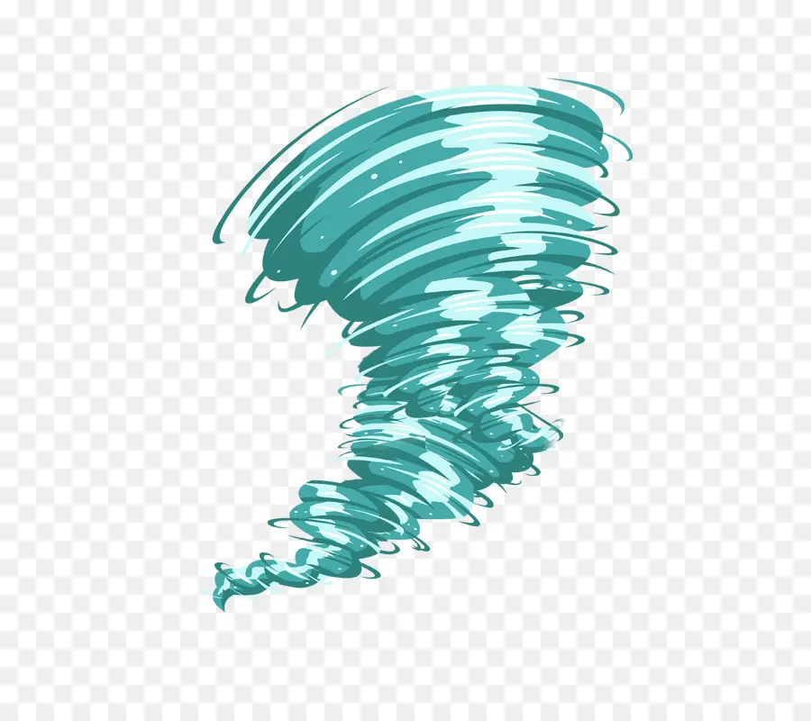 Tornado Azul，Redemoinho PNG