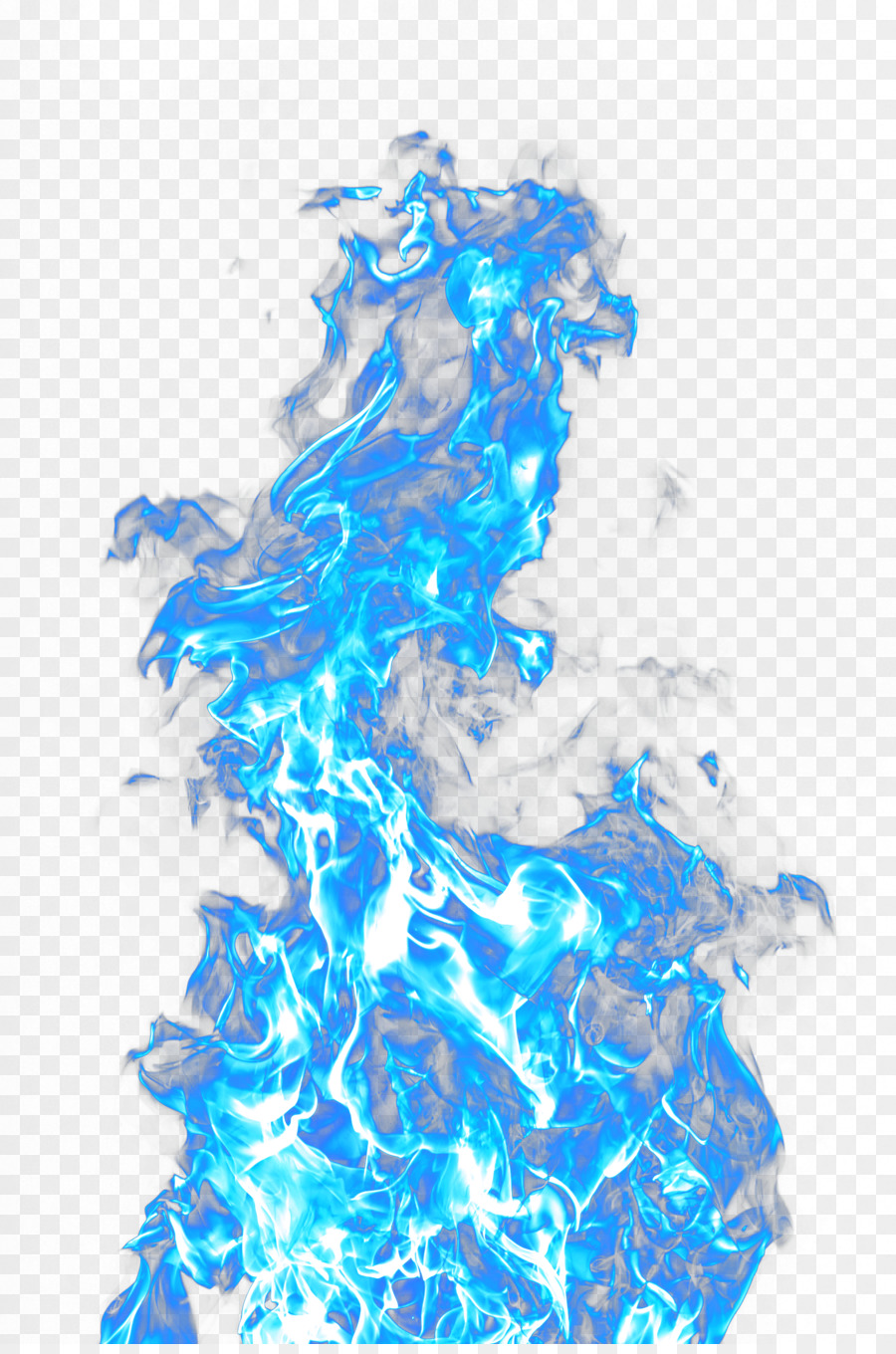 Chama azul, desenho de fogo chama, chama azul, azul, efeito, folha png