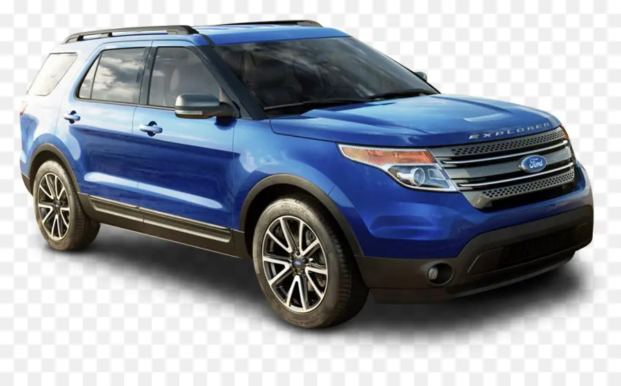 Suv Azul，Carro PNG