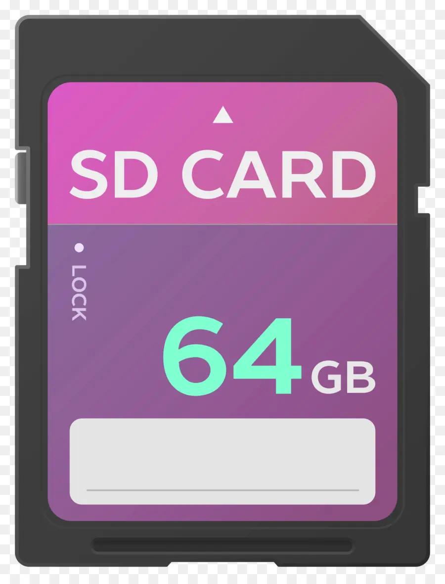 Cartão Sd De 64 Gb，Memória PNG