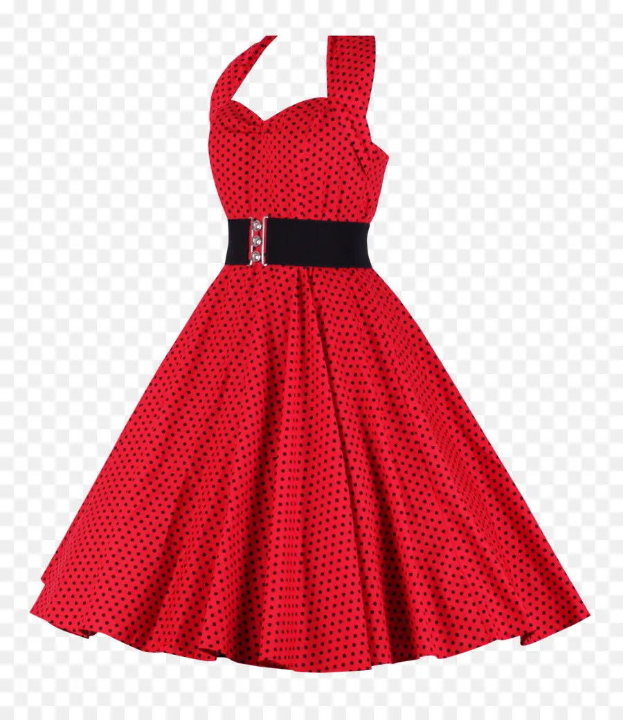 Anos 1950，Vestido PNG