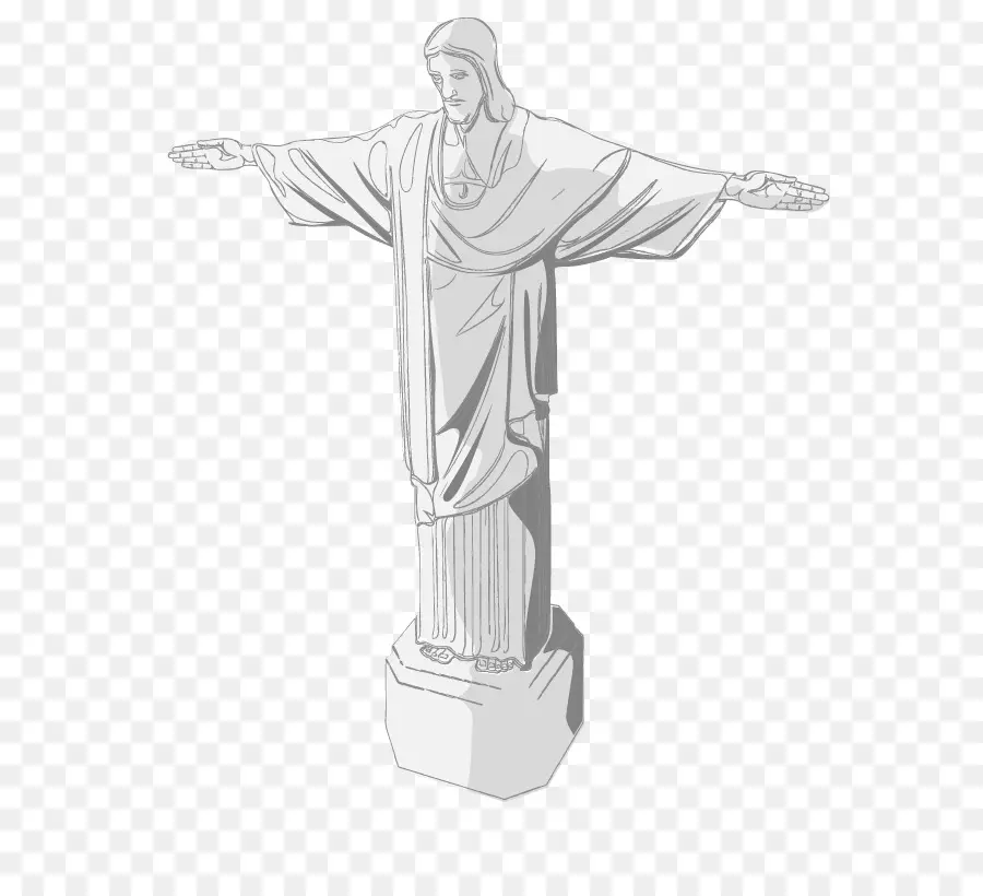 Cristo Redentor，Estátua PNG