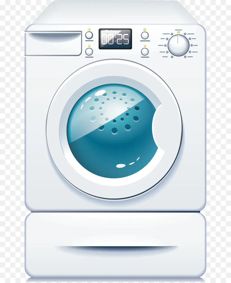 Máquina De Lavar Roupa，Cartoon PNG