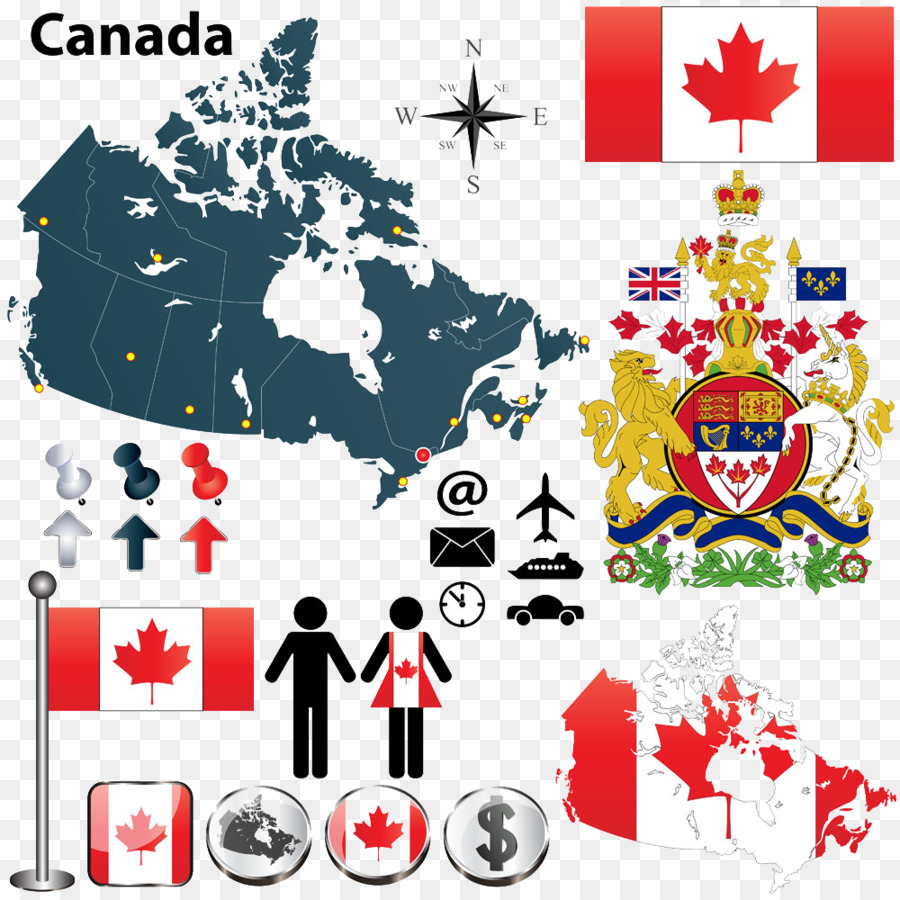 Canadá，Bandeira PNG