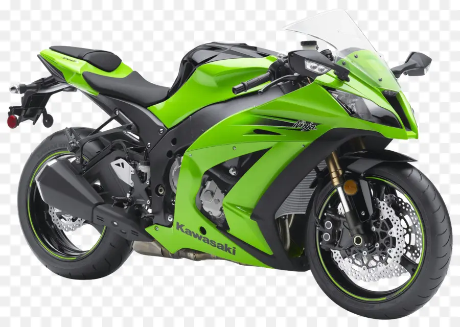 Motocicleta Verde，Bicicleta PNG