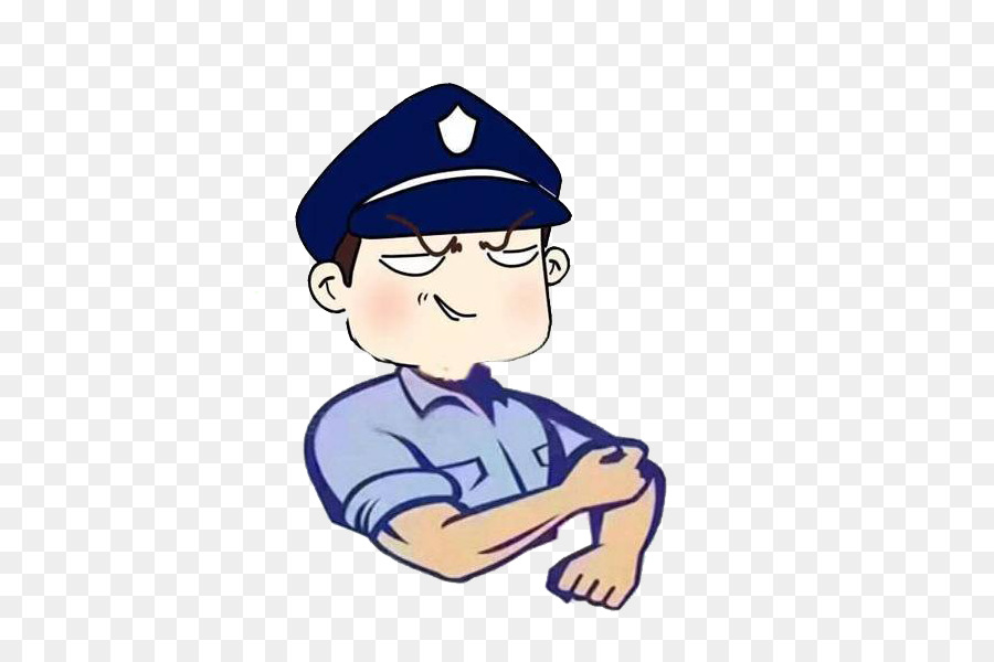 Policial De Desenho Animado，Uniforme PNG