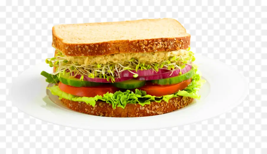 Hamburger，Vegetal Sanduíche PNG