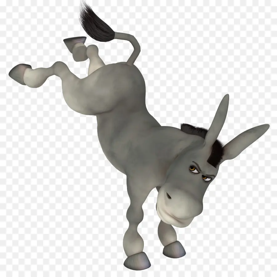 Burro，Cinza PNG