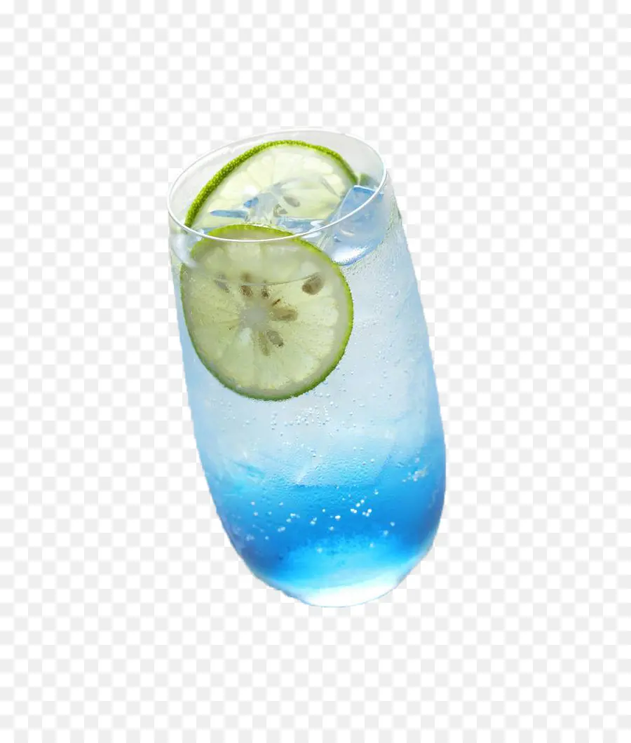 Bebida Azul，Vidro PNG