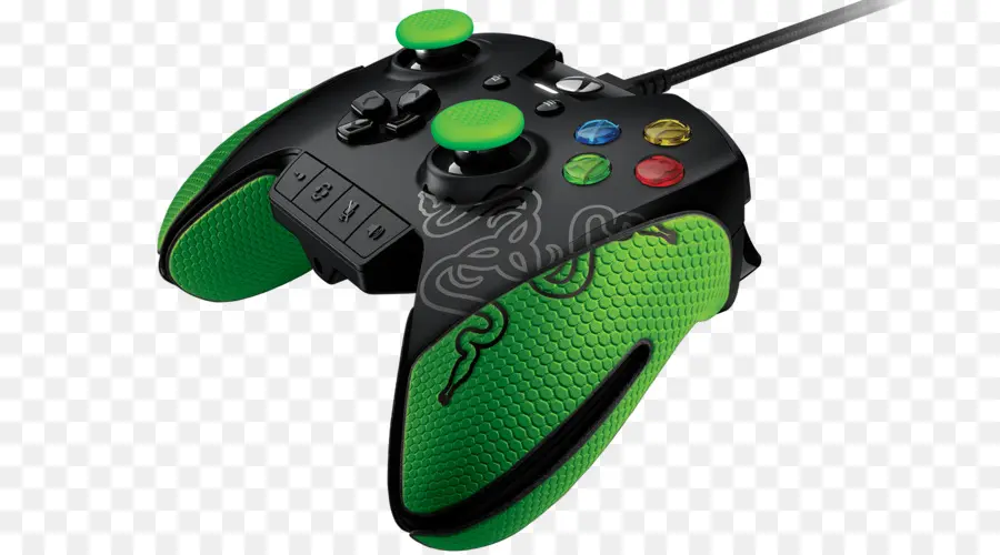 Controlador De Jogo Verde E Preto，Botões PNG