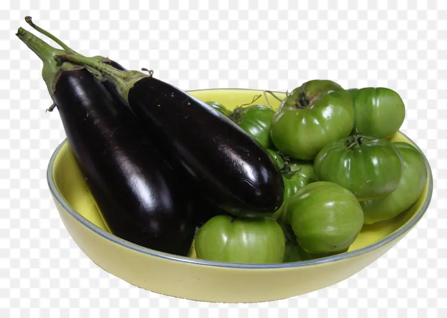 Berinjela E Tomate Verde，Vegetais PNG