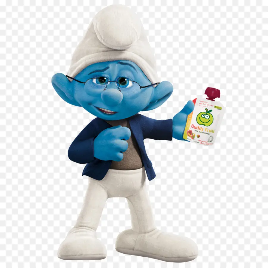 Personagem De Desenho Animado Azul，Copos PNG